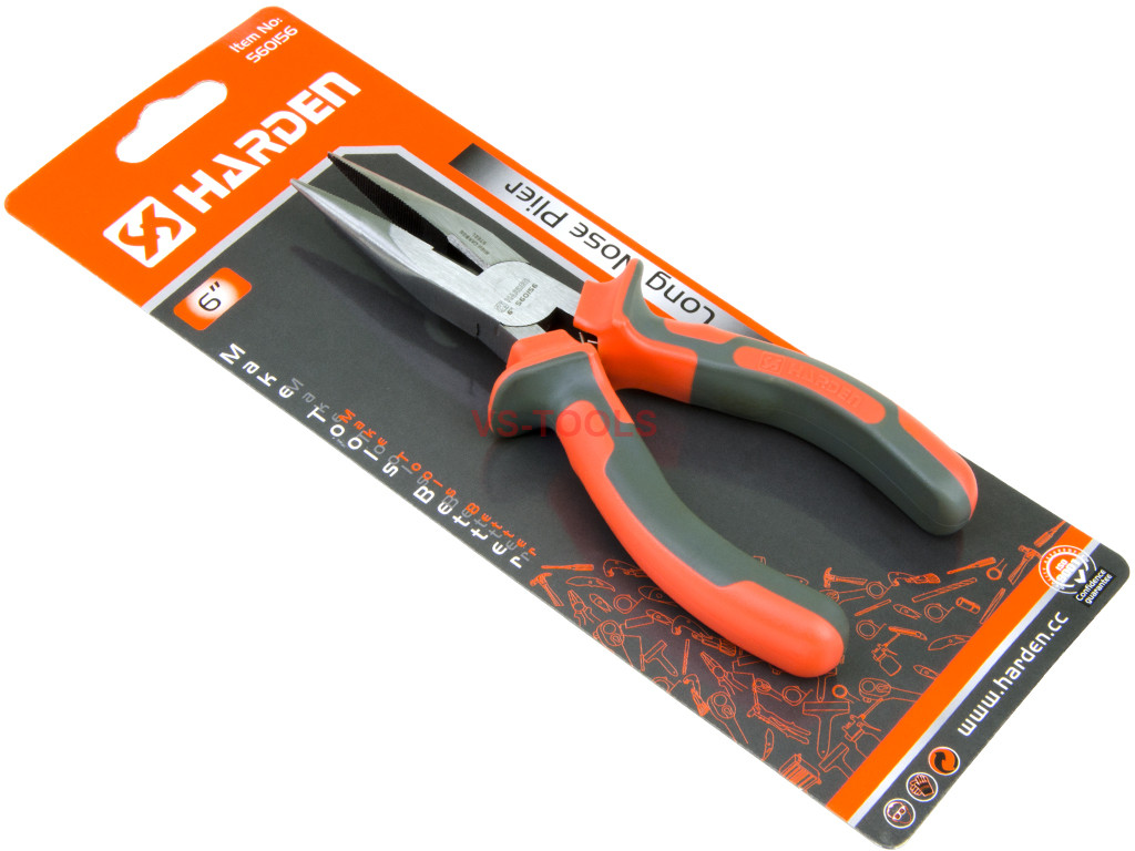 6in Long Needle Nose Side Cutter Snipe Electrician Pliers